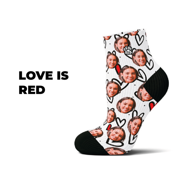 Calcetines Personalizados Día de los Enamorados