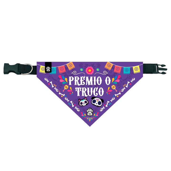 bandana halloween para mascotas