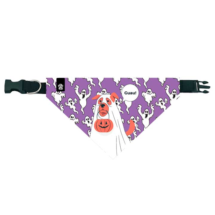 bandana halloween para mascotas